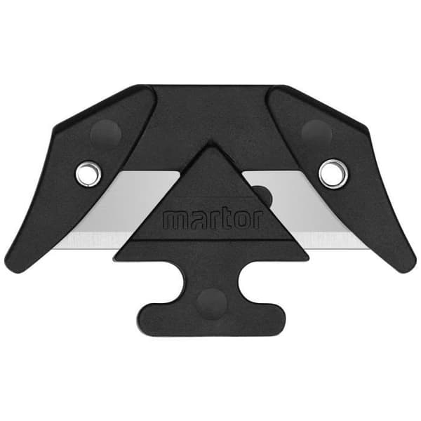 Ersättningsbladshuvud - MARTOR - 3448 - Stål och plast - 10 stycken - Mått 38,9x23,7mm