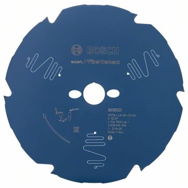 Cirkelsågblad för Fibercement 6 tänder - BOSCH EXPERT - 2608644349