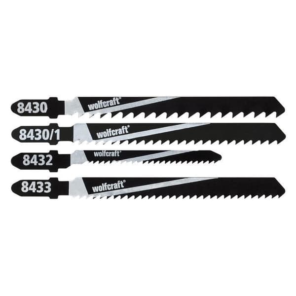 WOLFCRAFT 10-pack diverse SS Bosch-blad