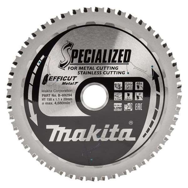 HÅRDFRI BLAD 150x20x60D MAKITA B-47173