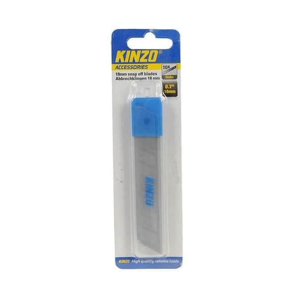 KINZO 10 reservknivar för cutter - 18 mm