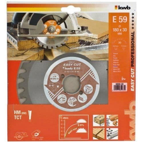 kwb Cirkelsågblad Hk 180 x 30 mm - 585933