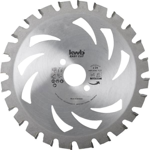 kwb 584738, Aluminium, Spånskiva, Lövträ, Icke-järnmetall, Plast, Plåt, 16,5 cm, 2 cm, 1,4 mm, 2 mm