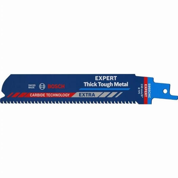 Lame scie sabre carbide Expert metall S955CHC 150 mm BOSCH - 3 stycken - 2608900366