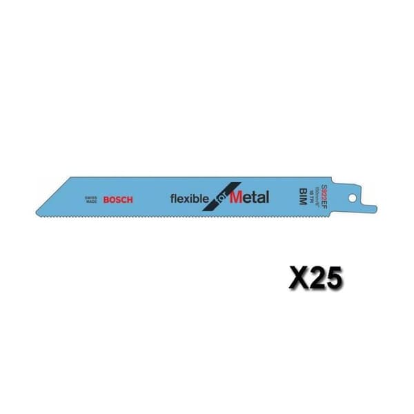 Sabre sågblad 150 mm S922EF för metall - BOSCH - 2608657551