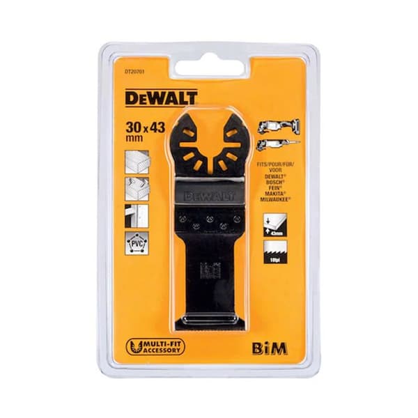 Lame Bim snabb för Multicutter DEWALT - 53 x 65 mm - DT20705