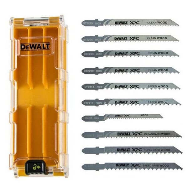 Box med 10 XPC sticksågsblad - DEWALT - DT2296 - Exakt kontroll - Lång livslängd - Enkel nedsänkning