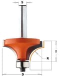 Miniatyrbillede 1 af 2: CMT-fræser 19,10 mm 938.190.11 HM R-3,2 D-19,1 I-12,7 S-8