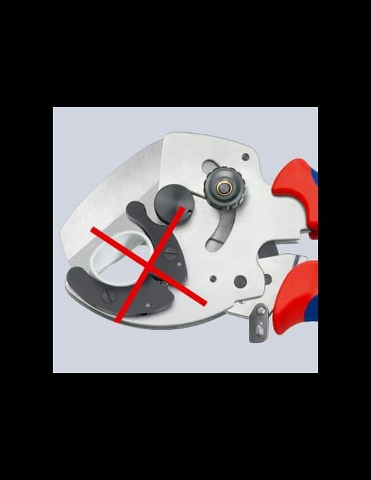 Flerskiktsrörskärare - KNIPEX - 90 25 40