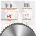 Miniatyrbild 3 av 5: Evolution multimaterialblad 165 mm för cirkelsågar
