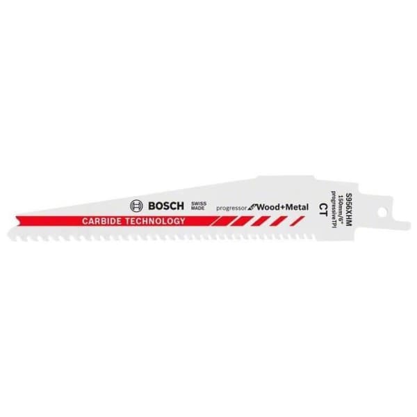 BOSCH Pusselblad S 956 XHM Progressor 150 mm - Tjocklek 1,25 mm - Karbid - TPI: 6-8