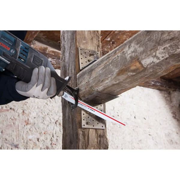 BOSCH Expert 225 mm hårdmetallsabelsågblad för trä och metall S1156XHM - 3 delar - 2608900392