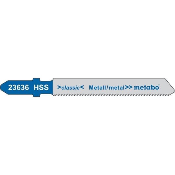 Metabo sticksågsblad - Classic - 66 mm - HSS - Stålplåtar 0,5-1,5 mm - Icke-järnmetaller