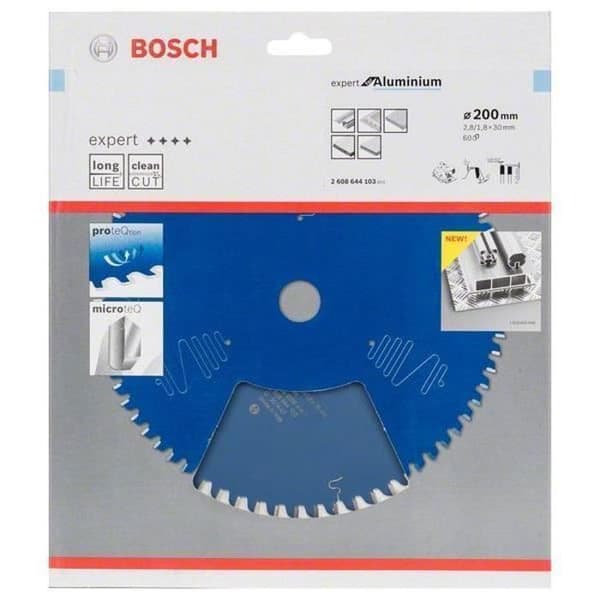 Bosch 2 608 644 103, aluminium, 20 cm, 3 cm, 1,8 mm, 9500 rpm, 2,8 mm