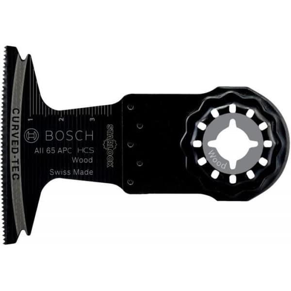 Dykblad HCS AIZ 65 BC trä 40 x 65 mm - Bosch 2608662358