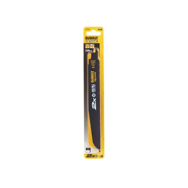 Dewalt skärblad - DT2307L-QZ - Extreme 2X bi-metall sabelsågsblad för rivning 228mm - 4,2mm