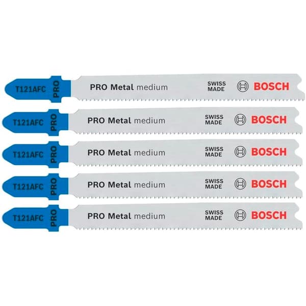 Sågblad för sticksåg - BOSCH - PRO T121AFC - BIM - 92mm - Steg 1,2mm