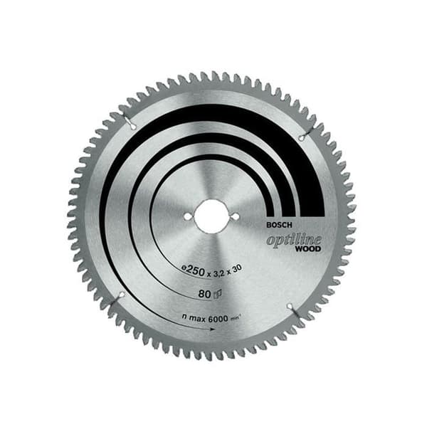 Tandad sågblad och radial - BOSCH - Optiline Wood - 260x30 - 48 Tänder