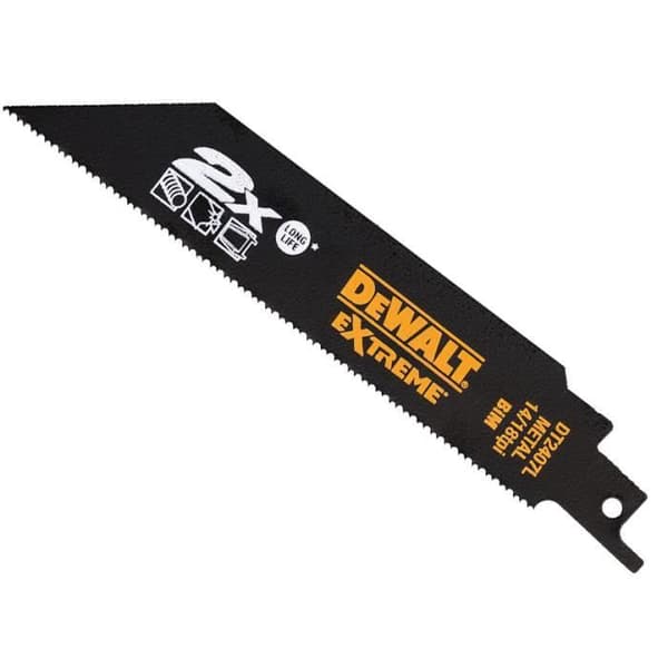Fram- och återgående sågblad 152 mm 14/18 TPI metall - DeWalt DT2407L-QZ