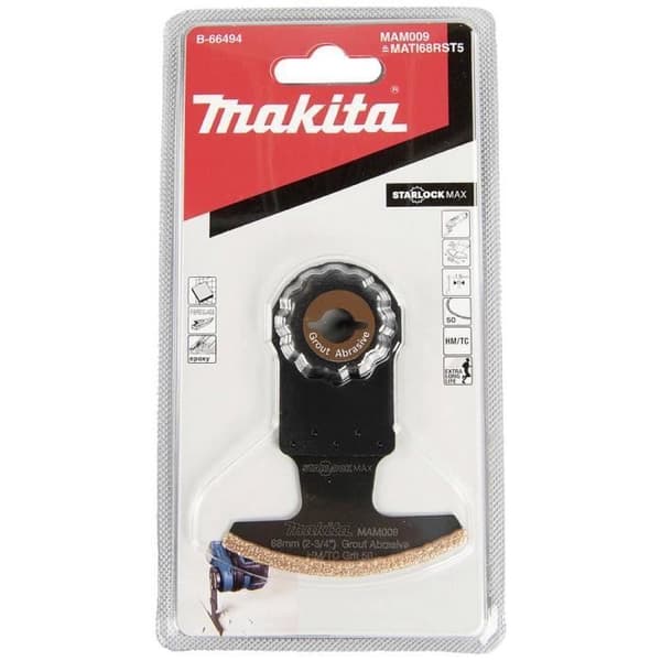 Segmenterad sågklinga - MAKITA - B-66494 - Volframkarbid - 68 mm - 1 st.