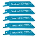 Miniatyrbild 2 av 2: Set med 5 flexibla MAKITA B-20404 bimetallblad för tunna metallplåtar (0,7 till 3 mm)