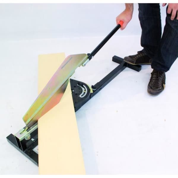 Giljotin med fibercementbeklädnadsblad - EDMA - STRATICUT 230
