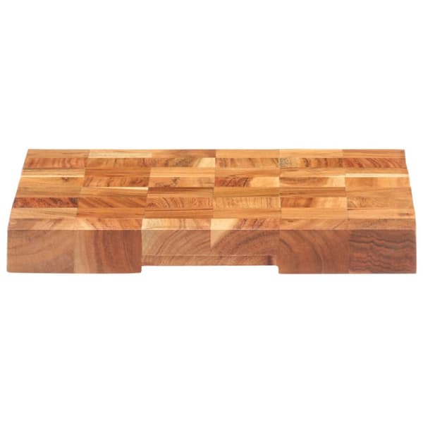 vidaXL Skärbräda 40x30x3,8 cm massivt akaciaträ