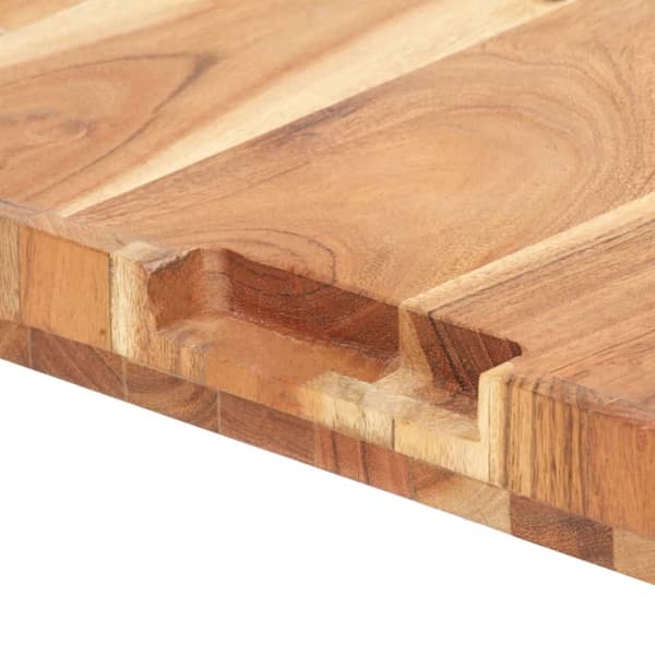 vidaXL Skjærebrett 40x30x4 cm heltre akasie