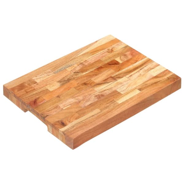 vidaXL Skjærebrett 40x30x4 cm heltre akasie