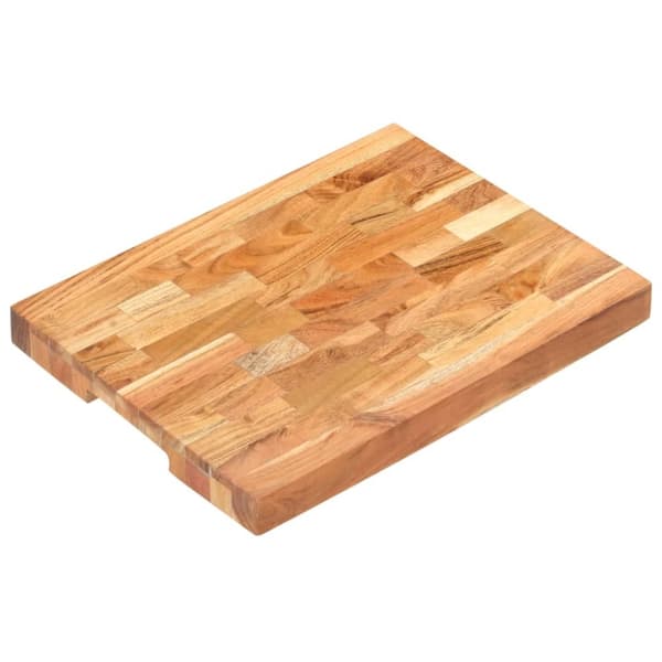 vidaXL Skjærebrett 40x30x4 cm heltre akasie