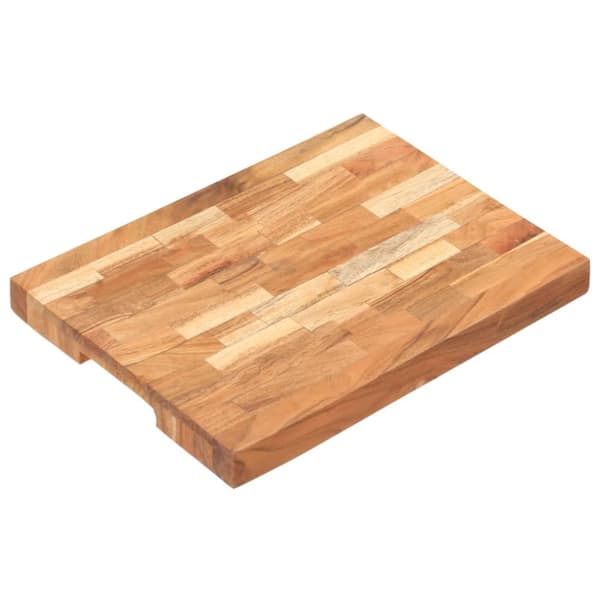 vidaXL skærebræt 40x30x4 cm massivt akacietræ