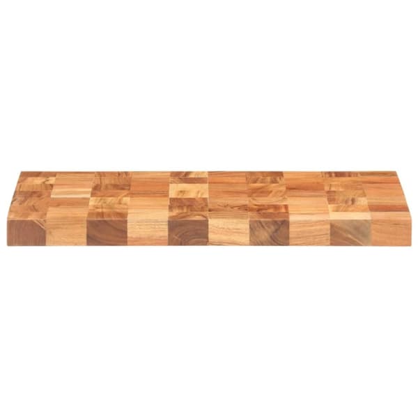 vidaXL Skärbräda 50x34x3,8 cm massivt akaciaträ