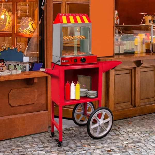 KuKoo Commercial Hot Dog Steamer & Cart | MonsterShop