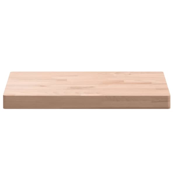 vidaXL Skjærebrett 50x35x4 cm heltre bøketre