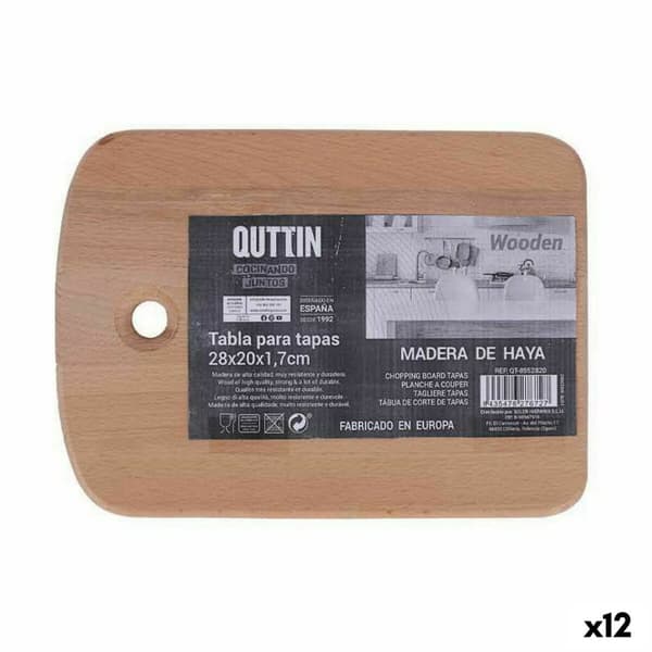 Skärbräda Quttin 28 x 20 x 1,7 cm (12 antal)