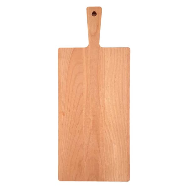 Träskärbräda med handtag 48x20 - Bok