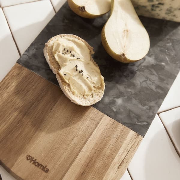bestyrelse | MARMOR | dekorativ sort | 40x17 cm | 849164