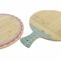 Pikkukuva 2 / 4: Leikkuulauta DKD Home Decor Trooppinen Luonnollinen Turkoosi Punaruskea 30 x 40 x 1 cm