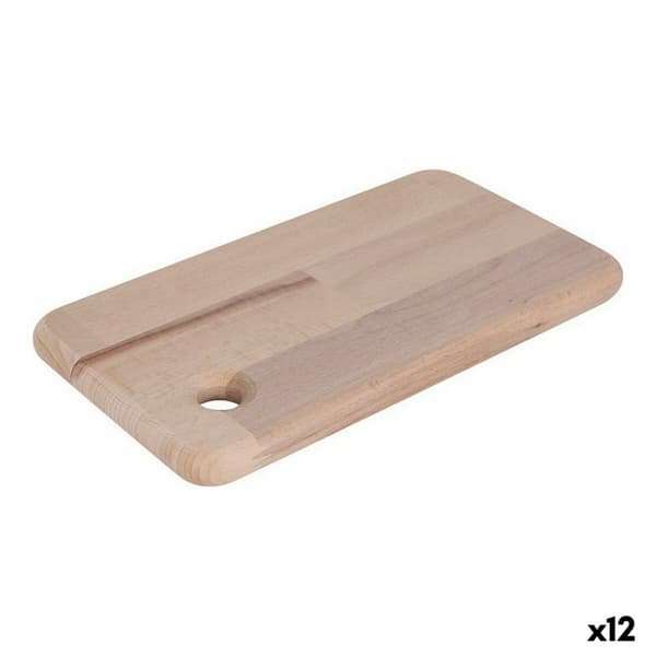 Skærebræt Quttin Quttin Brun Træ 27 x 15 cm (12 enheder)