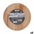 Miniatyrbild 1 av 2: Serveringsbräda Quttin Quttin Rund Ø 30 x 1,7 cm (8 antal)
