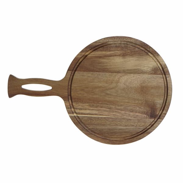 Skærebræt DKD Home Decor Natur Træ Akacie Rektangulær 26 x 39 x 1,5 cm