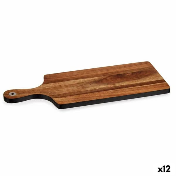 Skærebræt Kinvara 78377 Sort 17,3 x 1,5 x 44,8 cm (12 enheder)