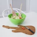Miniatyrbild 2 av 5: Skärbräda - Kikkerland - Gitar - Bambu - Brun - Diskmaskinvänlig