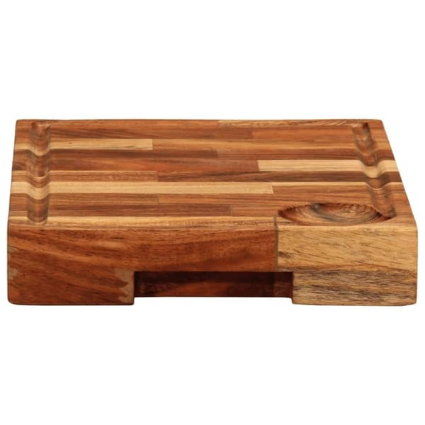 vidaXL Skjærebrett 30x21x4 cm heltre akasie