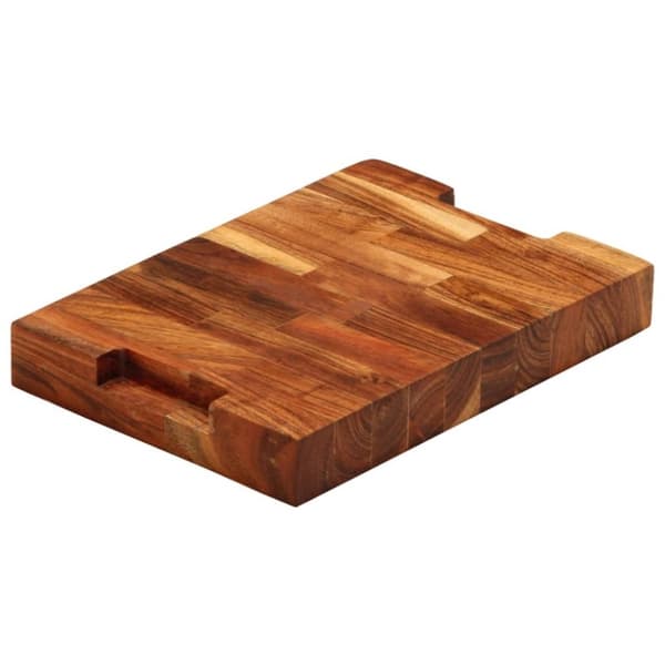vidaXL Skjærebrett 30x21x4 cm heltre akasie