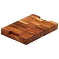 Miniatyrbilde 6 av 11: vidaXL Skjærebrett 30x21x4 cm heltre akasie