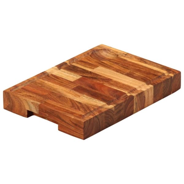 vidaXL Skjærebrett 30x21x4 cm heltre akasie