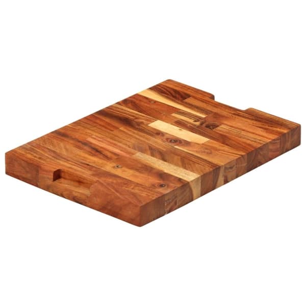 vidaXL Skjærebrett 42x30x4 cm heltre akasie