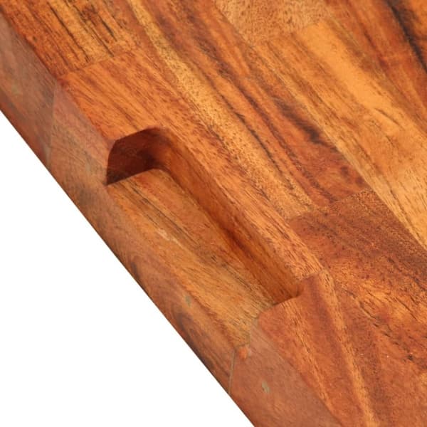 vidaXL Skjærebrett 42x30x4 cm heltre akasie