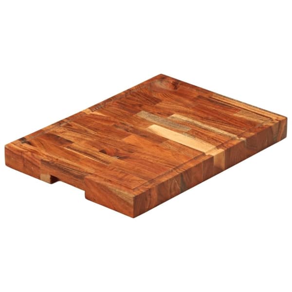 vidaXL Skjærebrett 42x30x4 cm heltre akasie